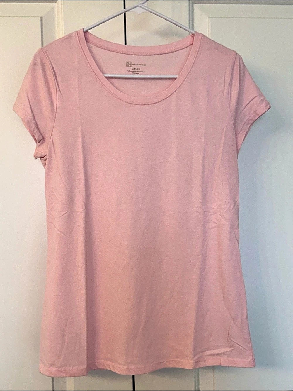 Basic Pink Short Sleeve Tee